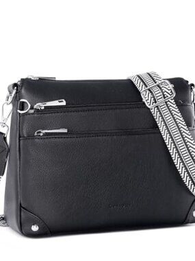 🆕 Crossbody Bags for Women Rfid Travel Crossbody Purses Leather Handbags